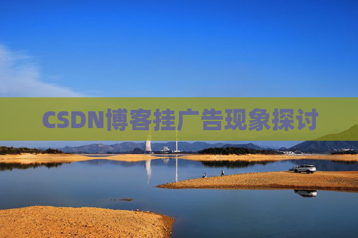 CSDN博客挂广告现象探讨